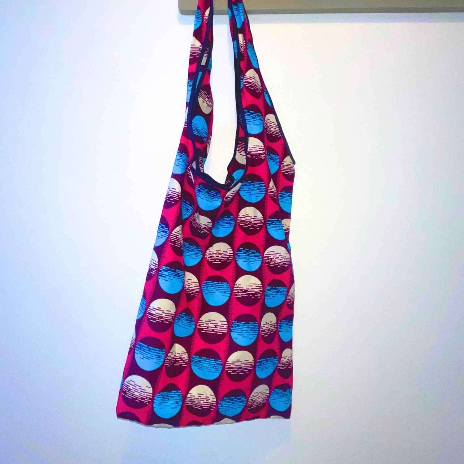African Fabric Shopping Bag - Image 5
