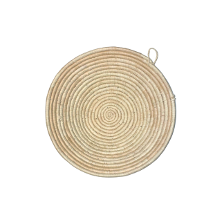 AFRICAN BASKETS AUSTRALIA WHOLSALE | BOWL | MED| ALL NATURAL | FULL COLOUR | ON WHITE