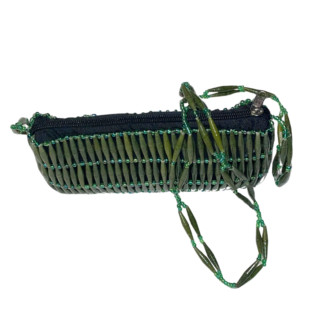Handmade Paper Bead Clutch - Image 5